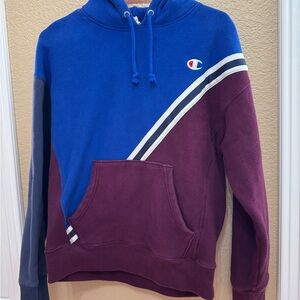 Multi Colored Champion Hoodie - Unisex - M